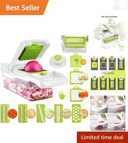 Vegetable chopper - 7-in-1,