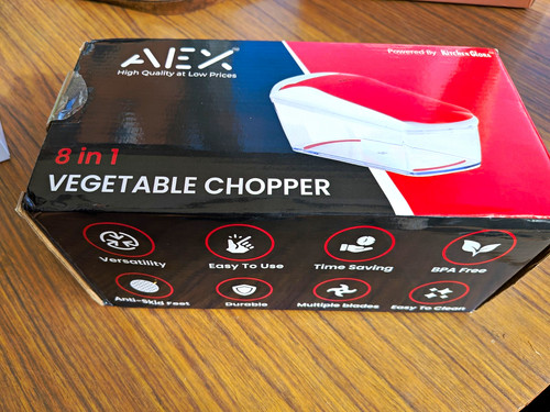 Alex vegetable chopper - 8-in-1,