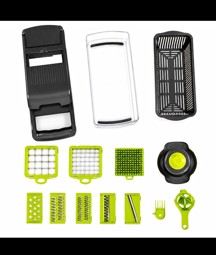 14pc manual push vegetable - 14pc,