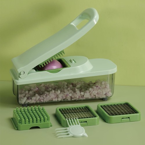 Vegetable chopper slicer dicer - slicer,